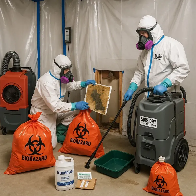 Contaminated Water Handling Protocols process in East Lake, FL